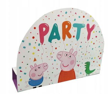 Amscan Pozivnice Peppa Pig s kuvertama, 8 kom.