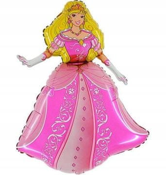Grabo Balon folijski Princeza roza mini 14", 1 kom.
