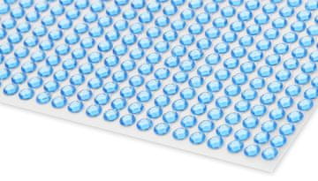 Kryształki ozdobne do dekoracije 6mm, plavi 1 pak.