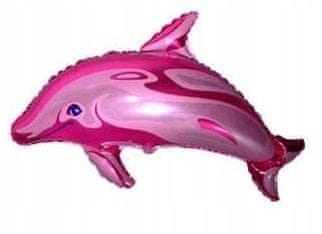 Grabo Balon foliowy Delfin ružičasti Mini 14", 1 komad
