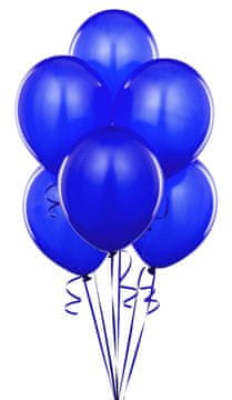 Balony pastelowe 11 cali, 25 szt. , granatowy
