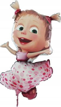 Grabo Balon Foliowy Masha MASZA I NIEDŹWIEDŹ, 35cm