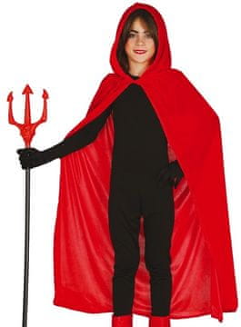 Fiestas Guirca Crvena pelerina s kapuljačom đavola vampira, 100cm