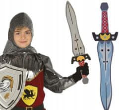 Fiestas Guirca Pjenasti viteški mač od pjene, srednjovjekovno oružje, ratnik, gladijator, 53 cm