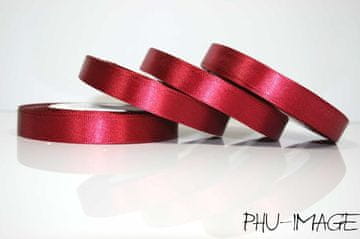 Satenska vrpca 12 mm bordo