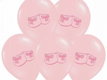 Balony 14 Pastel Pink Bucik 1 szt.