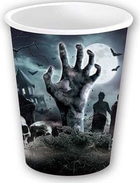 Fiestas Guirca Papirnate čaše CMENTARZ Halloween Rođendan 240