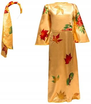 Odjevni kostim, maskirana haljina, LADY AUTUMN, lišće, godišnja doba, 98/104 cm