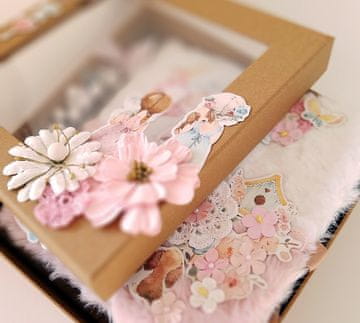 DP Craft Papirnati oblici Marisella i Me pastelne boje, 45 komada.