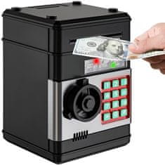 MG Money Box dječja kasica / sef, crna