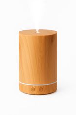 BestDeals Difuzor i ovlaživač zraka u obliku drvenog tornja s RGB LED osvjetljenjem (7 boja), 100 ml