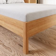 Sanjarska premium bijela plahta od žerseja s uzorkom 180x200 cm