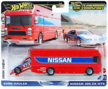 Hot Wheels Premium Team Transport '94 Nissan 300 ZX GTS i Euro Hauler #73