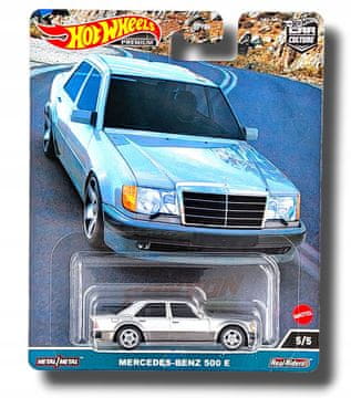 Hot Wheels PREMIUM MERCEDES-BENZ 500 E CANYON WARRIORS AUTO KULTURA