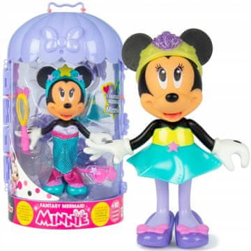 IMC Toys Minnie Mouse Fantasy Sirena lutka + ormar 2 DISNEY KOSTIMA