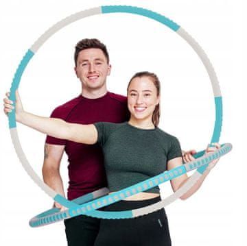 Sklopivi hula hoop za mršavljenje, izbočeni, 95 cm, M-SZ