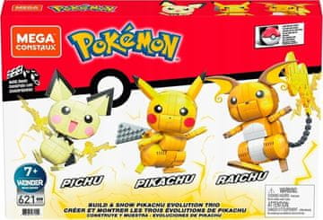 Mega Construx Pokemon Pikachu blokovi 621 komada GYH06