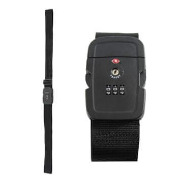 Aga Putni kôdni TSA remen Crni