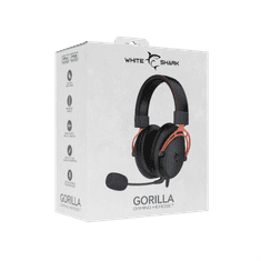 White Shark Gaming slušalice GH-2341 GORILLA crno/crvene