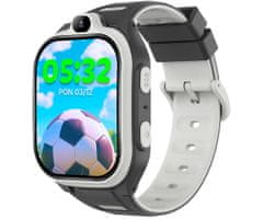 Forever Boost KW-530 dječji pametni sat, 4G LTE, crni