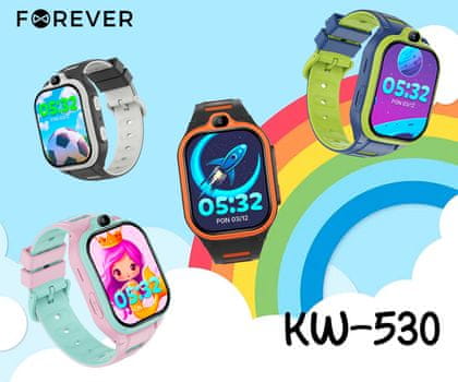 Boost KW-530 otroška pametna ura, 4G LTE - več modelov