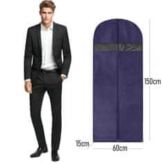 Severno Navlaka za odjeću, SEVERNO Home Baggi Long, 150x60x15 cm, tamnoplava