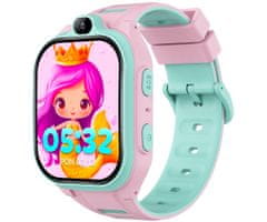 Forever Dječji pametni sat Boost KW-530, 4G LTE, roza