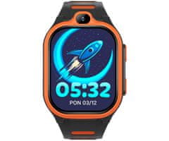 Forever Dječji pametni sat Boost KW-530, 4G LTE, narančaste boje