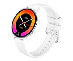 Forever iGO4 JW-600 pametni sat, 3,25 cm (1,28), AMOLED, 2 remena, bijela (biserno bijela)