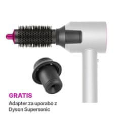 Prime Okrugla četka za volumen za Dyson Airwrap + Adapter za Supersonic