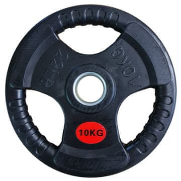 Kubisport Rezervni gumeni disk s prianjanjem 10 kg - promjer 50 mm