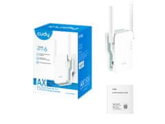 Cudy RE1500 Wi-Fi pojačalo, AX1500, Wi-Fi 6, Mesh