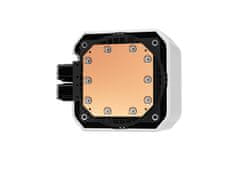 DEEPCOOL MYSTIQUE 360 ARGB komplet za tekuće hlađenje, 360 mm, LCD, bijela