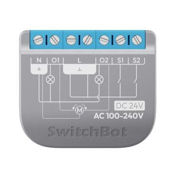 Switchbot SwitchBot Relay Switch 2PM pametni dvokanalni prekidač