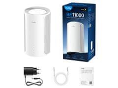Cudy Pristupna točka M11000, BE11000, 2.5G, tropojasni Wi-Fi 7, mrežasta mreža