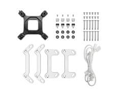 DEEPCOOL MYSTIQUE 240 WH ARGB komplet za tekuće hlađenje, 240 mm, RGB, LCD, bijela