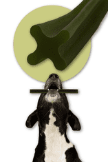 Mersjo Dentalna poslastica za pse - govedina s algama i ekstraktom zelenog čaja (7 štapića)