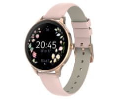 Forever Velora SB-306 pametni sat + narukvica, 2 remena, sportski načini rada, ružičasto zlato