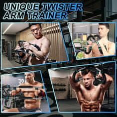 SOLFIT® Trener snage za cijelo tijelo s 3 razine otpora, ergonomske ručke i kompaktni dizajn | MUSKLOR