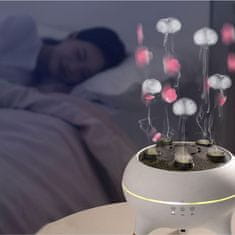 HOME & MARKER® Umirujući aroma difuzor s pulsirajućom i kontinuiranom maglicom, sedmobojno svjetlo | MEDUSAMIST