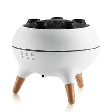 HOME & MARKER® Umirujući aroma difuzor s pulsirajućom i kontinuiranom maglicom, sedmobojno svjetlo | MEDUSAMIST