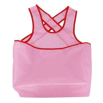 HOME & MARKER® Pregača s velikim džepom za rublje, vodootporni kućanski predpasnik s naramenicama, udoban i praktičan | LUNDRO