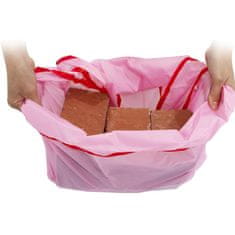 HOME & MARKER® Pregača s velikim džepom za rublje, vodootporni kućanski predpasnik s naramenicama, udoban i praktičan | LUNDRO