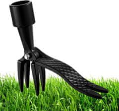 HOME & MARKER® Alat za korov s 4 kandže, učinkovito uklanjanje korova bez savijanja, lagan i prenosiv vrtni alat | ROOTNIK