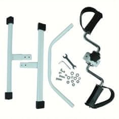 SOLFIT® Mini sobni bicikl s pedalama, kompaktni trenažer za noge i ruke s podesivim otporom | PEDALORA