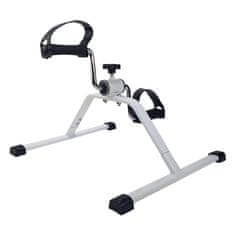 SOLFIT® Mini sobni bicikl s pedalama, kompaktni trenažer za noge i ruke s podesivim otporom | PEDALORA