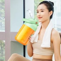 HOME & MARKER® Prijenosni blender s digitalnim zaslonom 1200 ml, USB punjenje, smoothie maker za dom i putovanja | JUICECUP