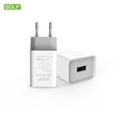 GOLF pametni punjač 18W, brzo punjenje 3.0, bijeli