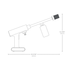 HOTO 20V akumulatorski visokotlačni čistač