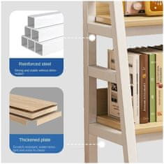 LIVEFY polica za stol Shelfy 95x32x90cm, crna